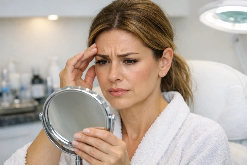 forehead botox aftercare