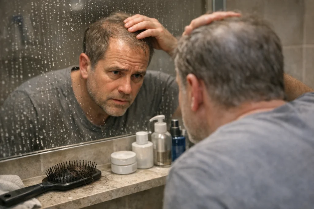 Hair loss after semaglutide and tirzepatide - research overview
