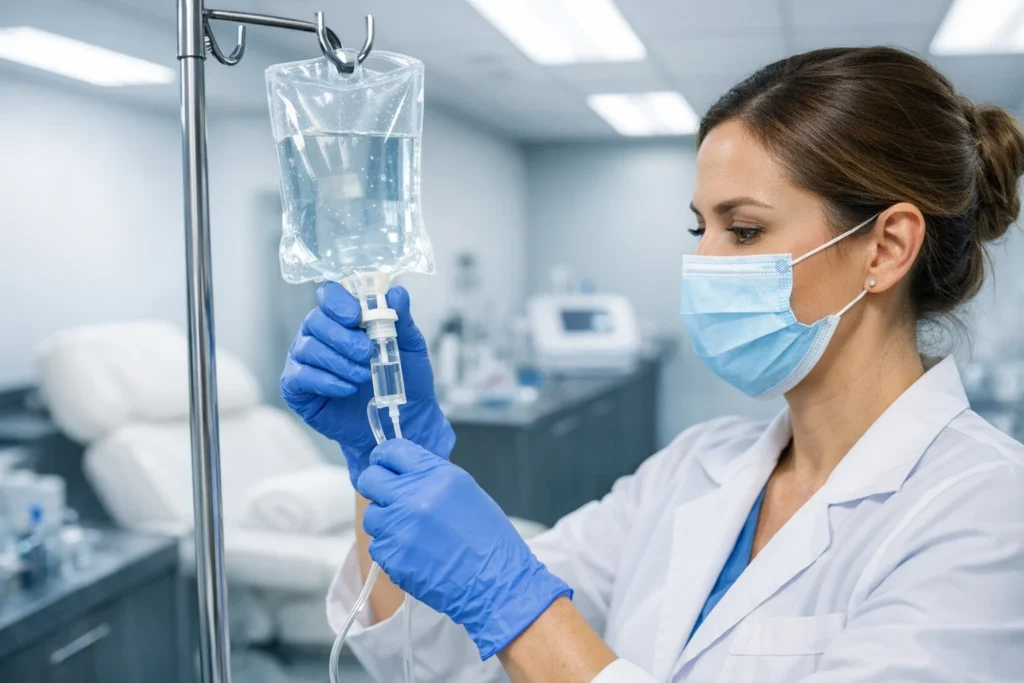 Banner for NAD+ aesthetics article examining evidence gap between cellular biology and IV drip marketing claims
