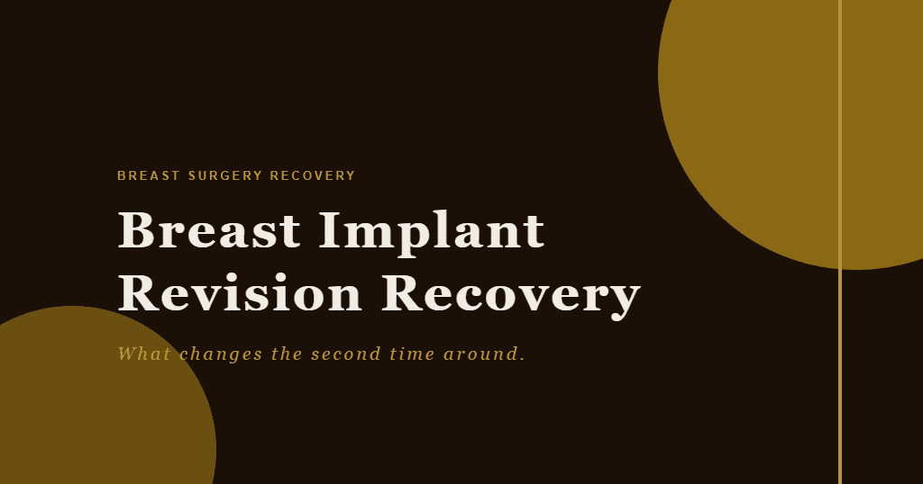Soft non-underwire surgical bra representing breast implant revision recovery care