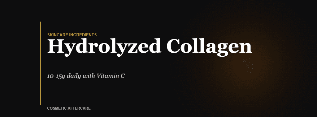 collagen supplements surgery recovery dosing guide