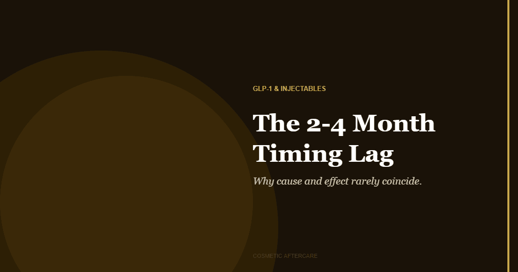 Hair loss timing after semaglutide - the telogen effluvium lag pattern