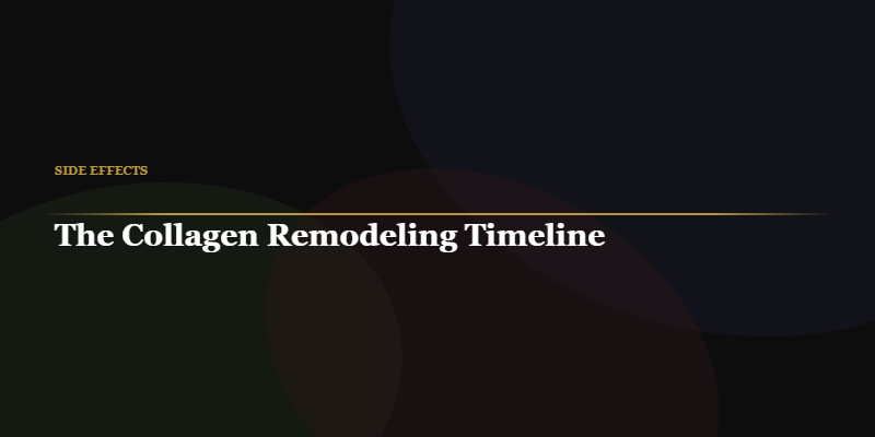 microneedling collagen remodeling phases diagram
